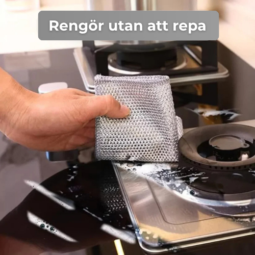 EasyClean™ – Premium disktrasa i stålväv